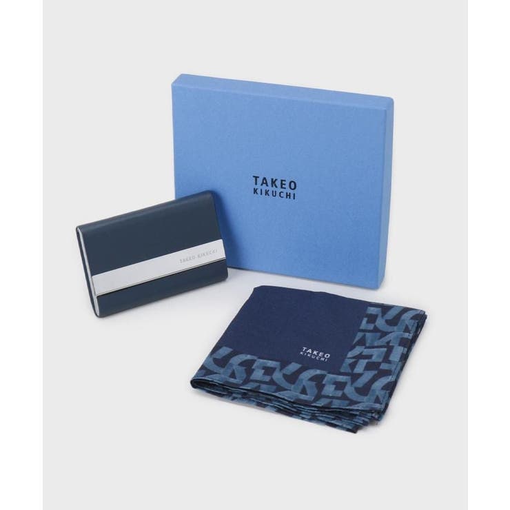ハンカチ名刺入れセット | TAKEO KIKUCHI | 詳細画像3 