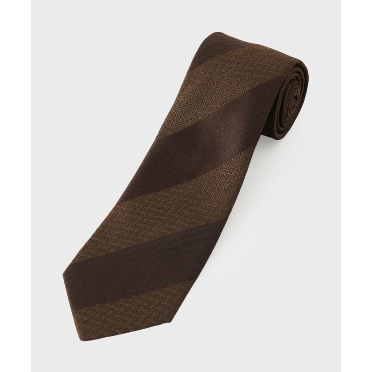 ブラウン(343) | エリシルクネクタイ | TAKEO KIKUCHI