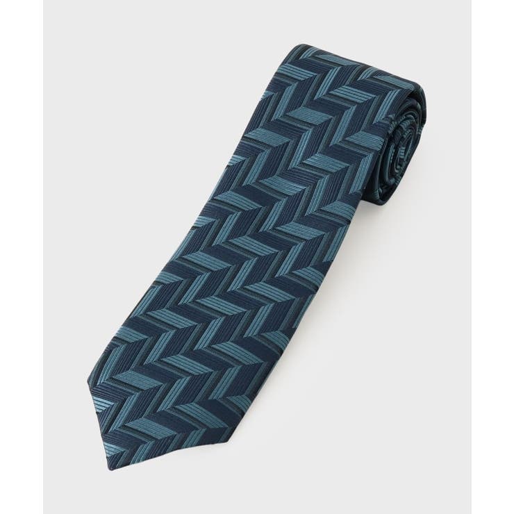 矢絣紋シャドーストライプネクタイ | TAKEO KIKUCHI | 詳細画像1 