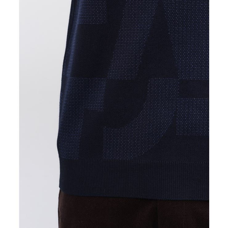 【Made in JAPAN】ビッグチェック＆スライドパズル柄 ニット | TAKEO KIKUCHI | 詳細画像7 