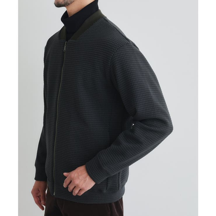 ニットライクジャージ ブルゾン | TAKEO KIKUCHI | 詳細画像6 