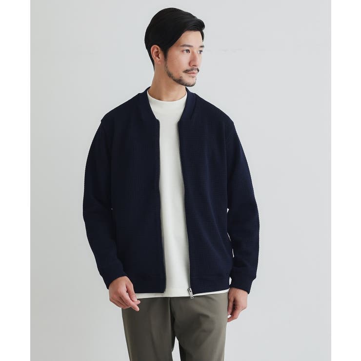 ニットライクジャージ ブルゾン | TAKEO KIKUCHI | 詳細画像14 