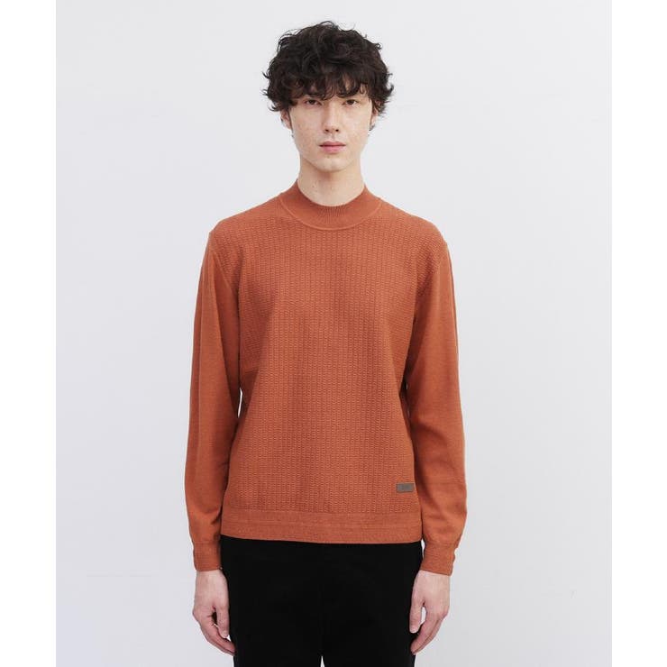 ハイゲージ モックネック ニット プルオーバー | TAKEO KIKUCHI | 詳細画像24 