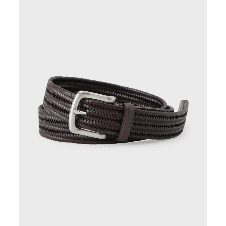 レザーゴムメッシュベルト | TAKEO KIKUCHI | 詳細画像1 