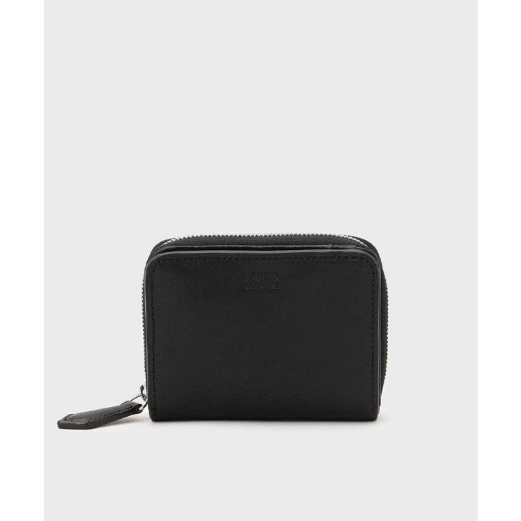 ブラック(019) | シュナイダー コンパクトZIP2つ折り財布 | TAKEO KIKUCHI