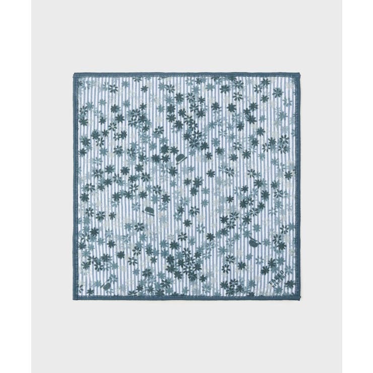 ストライプ小花プリントフォンカチ | TAKEO KIKUCHI | 詳細画像1 