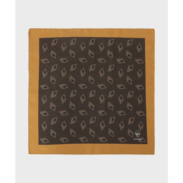 ブラウン(543) | 525 Designシリーズ – 遊び心あふれる新しいリバーシブルチーフ | TAKEO KIKUCHI