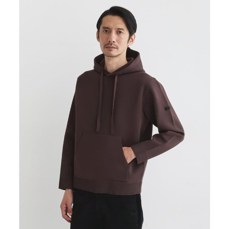 ブラウン(044) | スポンディッシュ プルオーバー ニットパーカ | TAKEO KIKUCHI