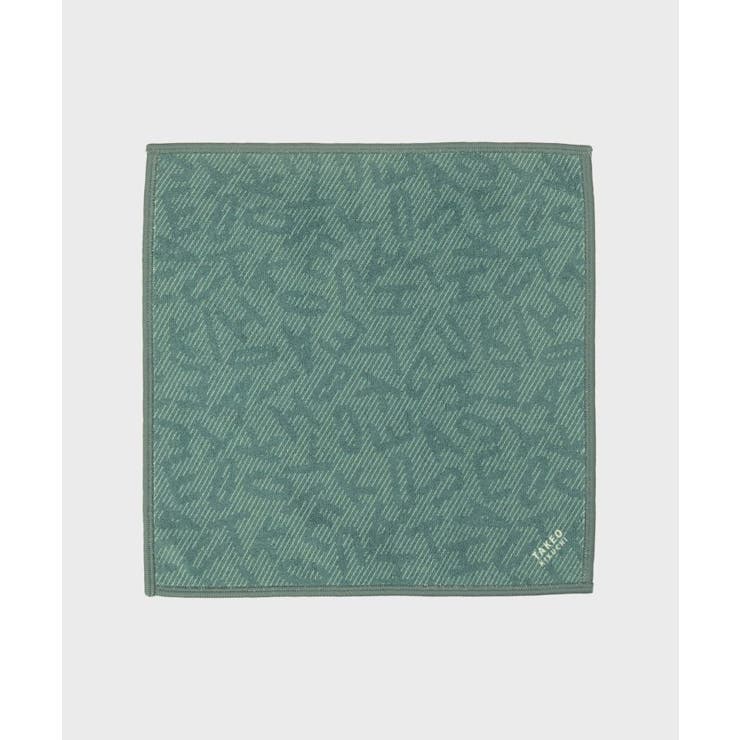 グリーン(024) | ランダム柄プリントフォンカチ | TAKEO KIKUCHI