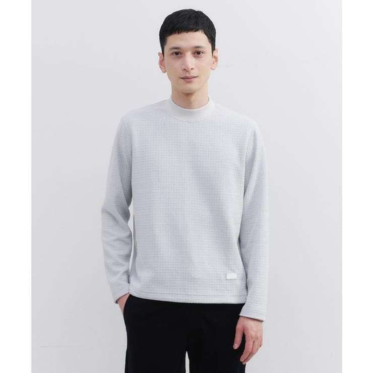 ライトグレー(011) | モールクオーターモックネック | TAKEO KIKUCHI