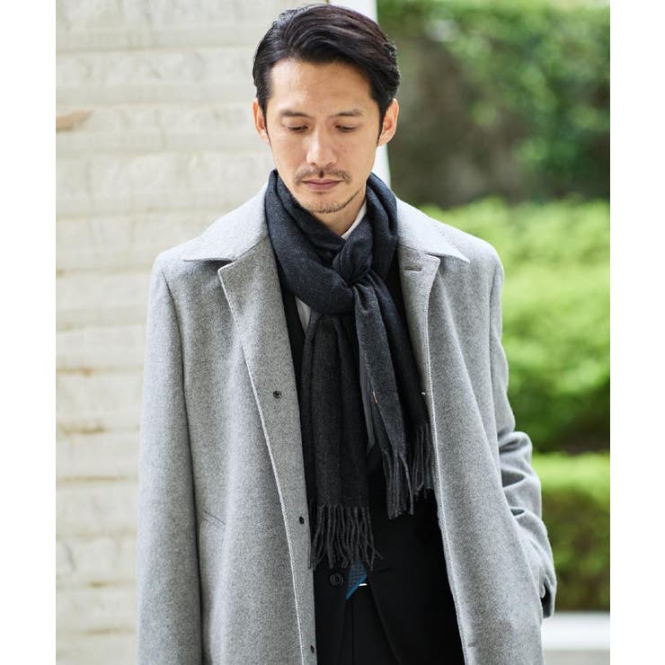 【洗えるベビーカシミヤ】 ベビーカシミヤ無地マフラー | TAKEO KIKUCHI | 詳細画像10 