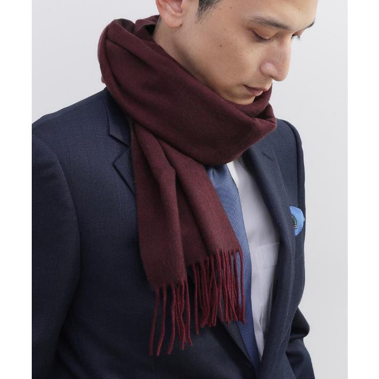 【洗えるベビーカシミヤ】 ベビーカシミヤ無地マフラー | TAKEO KIKUCHI | 詳細画像15 