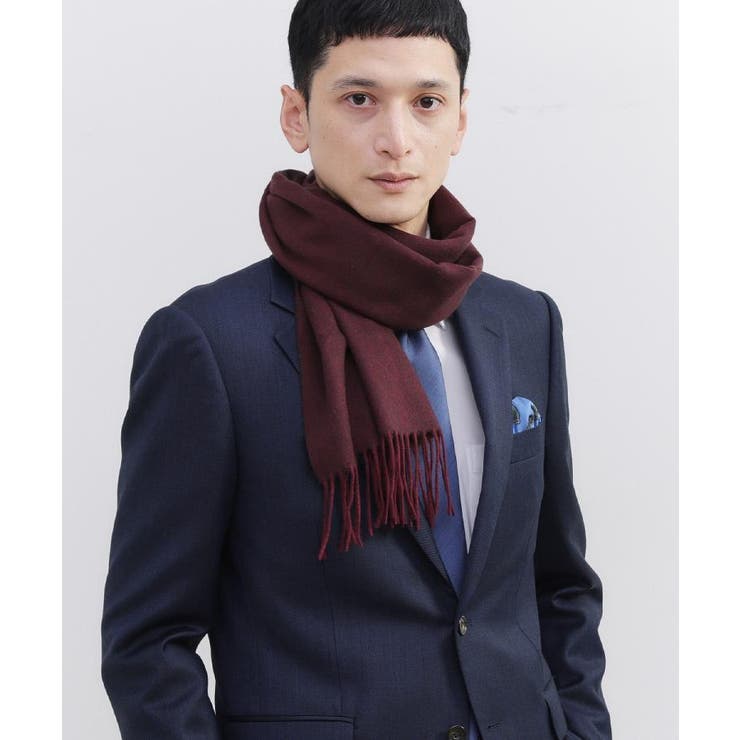 【洗えるベビーカシミヤ】 ベビーカシミヤ無地マフラー | TAKEO KIKUCHI | 詳細画像18 