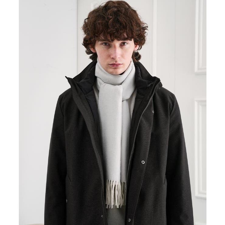 【洗えるベビーカシミヤ】 ベビーカシミヤ無地マフラー | TAKEO KIKUCHI | 詳細画像27 