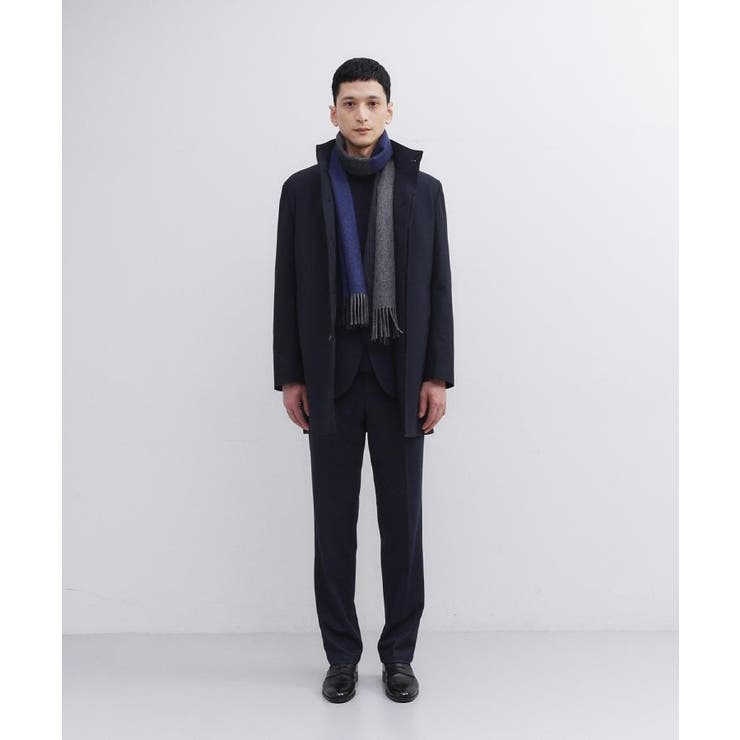 洗えるカシミヤ】カシミヤ 4面パネルマフラー[品番：WRDW0227498