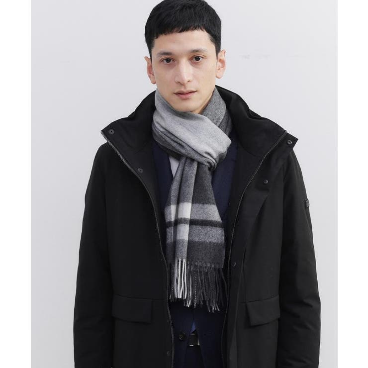 【洗えるカシミヤ】 ピュアカシミヤ パネルチェックマフラー | TAKEO KIKUCHI | 詳細画像22 