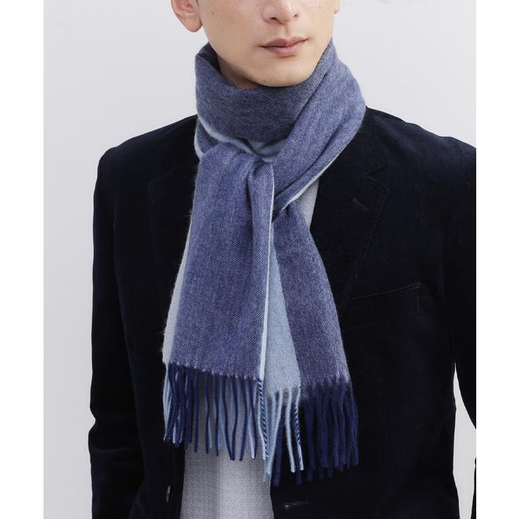 【洗えるカシミヤ】ピュアカシミヤ 4面パネルマフラー | TAKEO KIKUCHI | 詳細画像24 