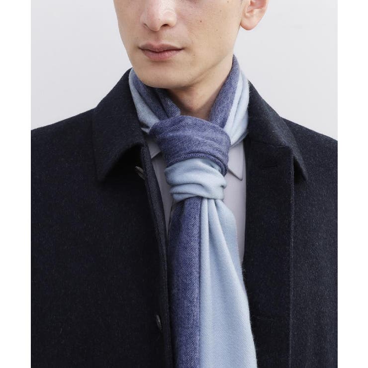 【洗えるカシミヤ】ピュアカシミヤ 4面パネルマフラー | TAKEO KIKUCHI | 詳細画像39 
