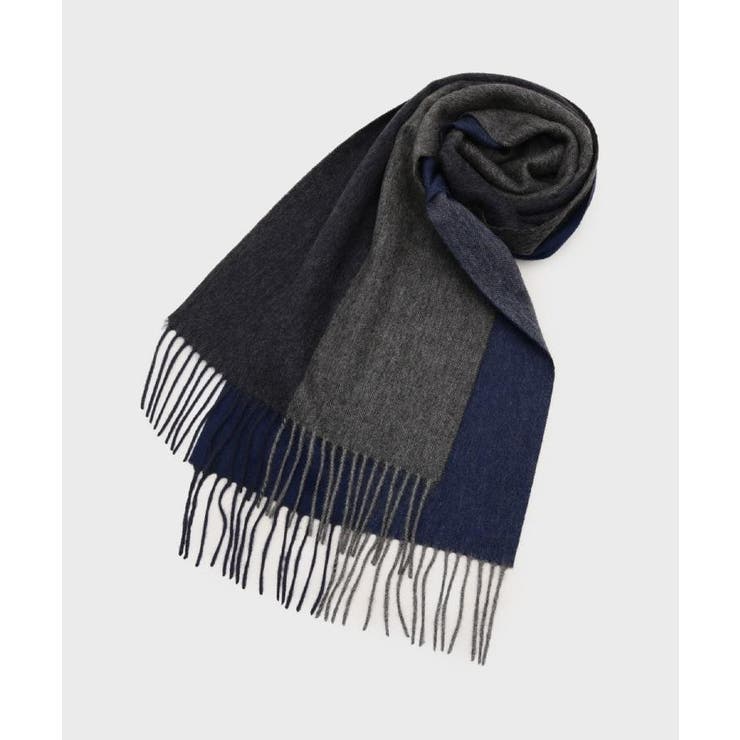 【洗えるカシミヤ】ピュアカシミヤ 4面パネルマフラー | TAKEO KIKUCHI | 詳細画像6 