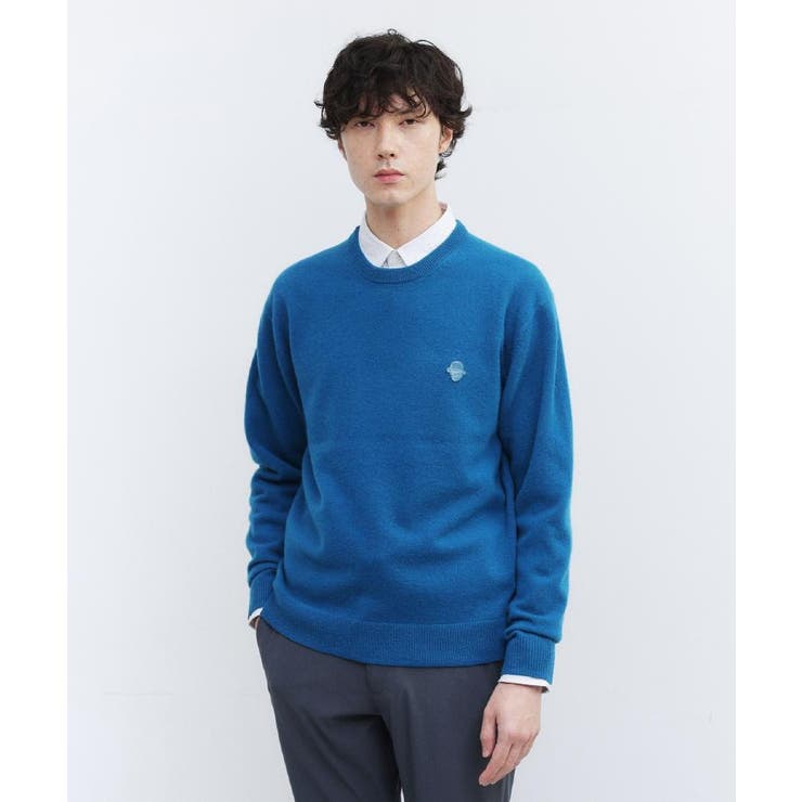 【Air Palette Knit】ワンポイント カラーニット プルオーバー | TAKEO KIKUCHI | 詳細画像9 