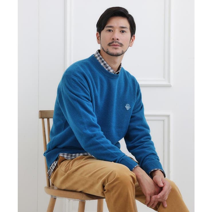 【Air Palette Knit】ワンポイント カラーニット プルオーバー | TAKEO KIKUCHI | 詳細画像69 