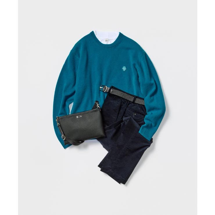 【Air Palette Knit】ワンポイント カラーニット プルオーバー | TAKEO KIKUCHI | 詳細画像29 