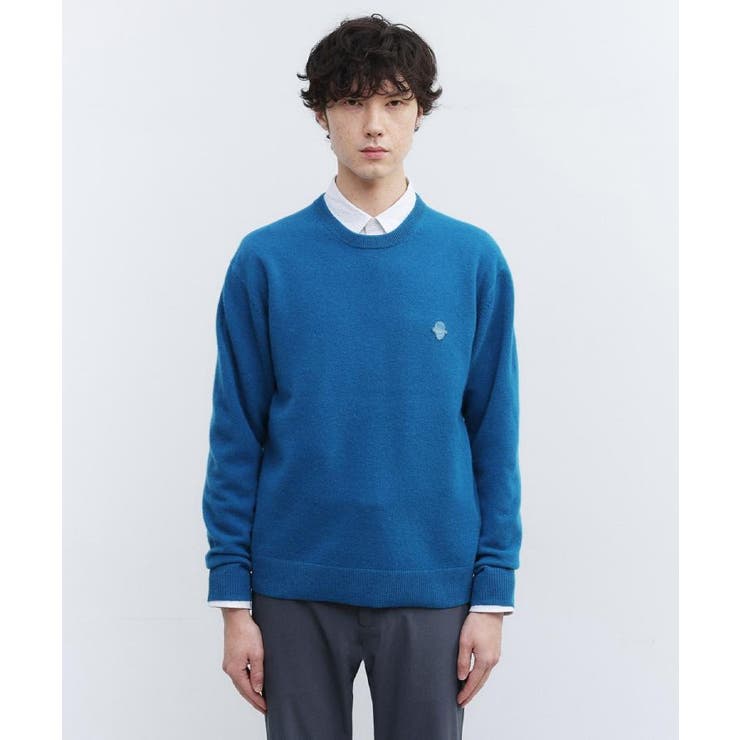 【Air Palette Knit】ワンポイント カラーニット プルオーバー | TAKEO KIKUCHI | 詳細画像40 