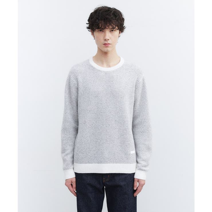 メランジ ニットプルオーバー | TAKEO KIKUCHI | 詳細画像3 