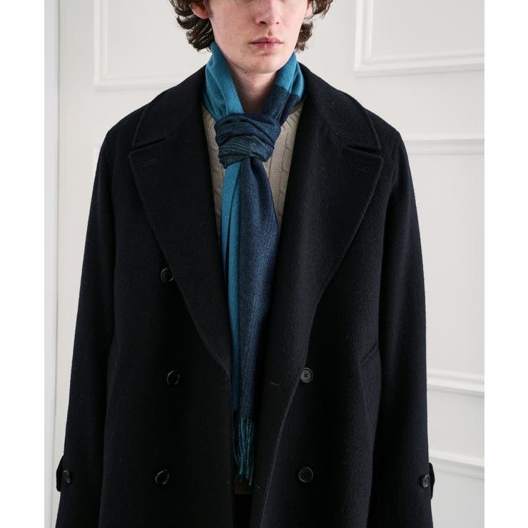 【洗えるウールカシミヤ】グラデーションマフラー | TAKEO KIKUCHI | 詳細画像6 