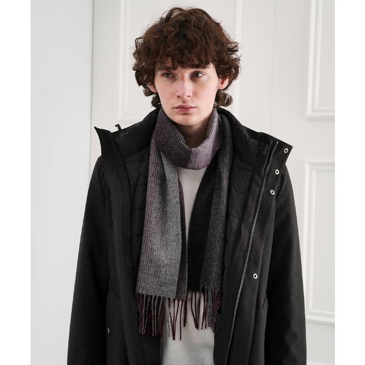 【洗えるウールカシミヤ】グラデーションマフラー | TAKEO KIKUCHI | 詳細画像9 