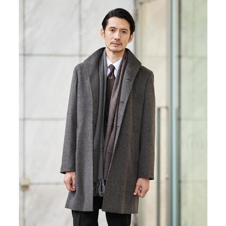 【洗えるウールカシミヤ】グラデーションマフラー | TAKEO KIKUCHI | 詳細画像14 