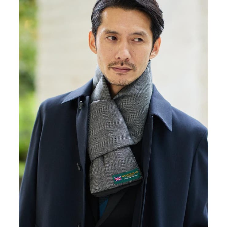 インポートファブリック ダウンマフラー | TAKEO KIKUCHI | 詳細画像1 