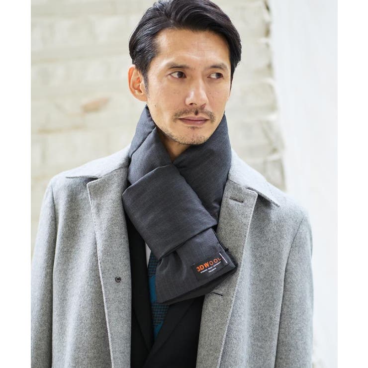 インポートファブリック ダウンマフラー | TAKEO KIKUCHI | 詳細画像31 