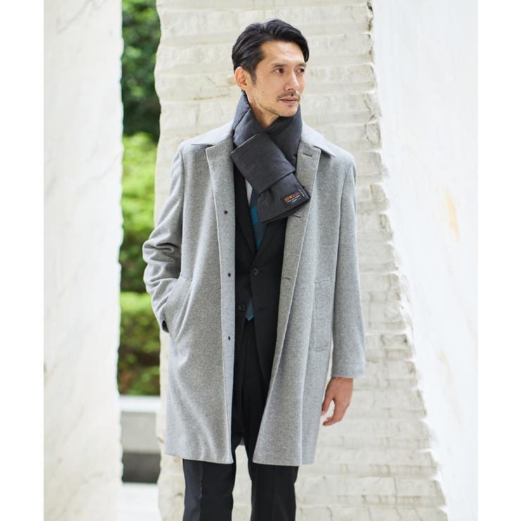 インポートファブリック ダウンマフラー | TAKEO KIKUCHI | 詳細画像32 