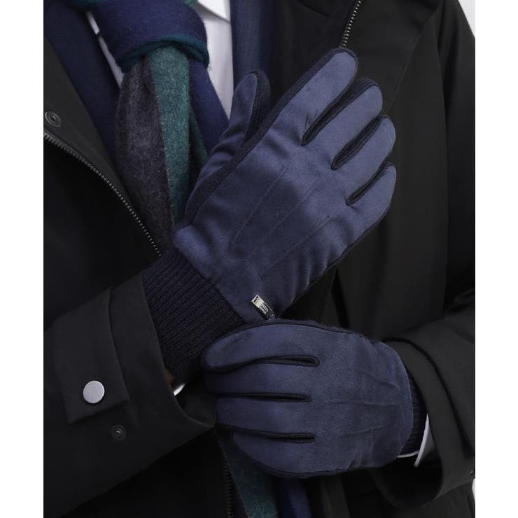 スエード調ニットコンビ ウォッシャブルグローブ | TAKEO KIKUCHI | 詳細画像22 