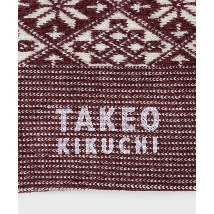 雪柄ソックス | TAKEO KIKUCHI | 詳細画像5 