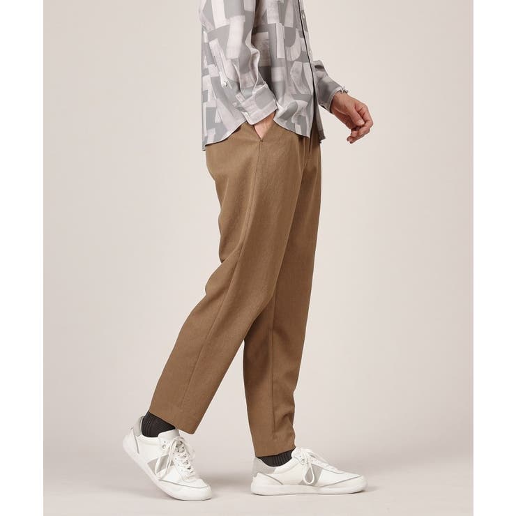 トープ(054) | 【多機能】リネンライクカルゼ イージーパンツ | TAKEO KIKUCHI