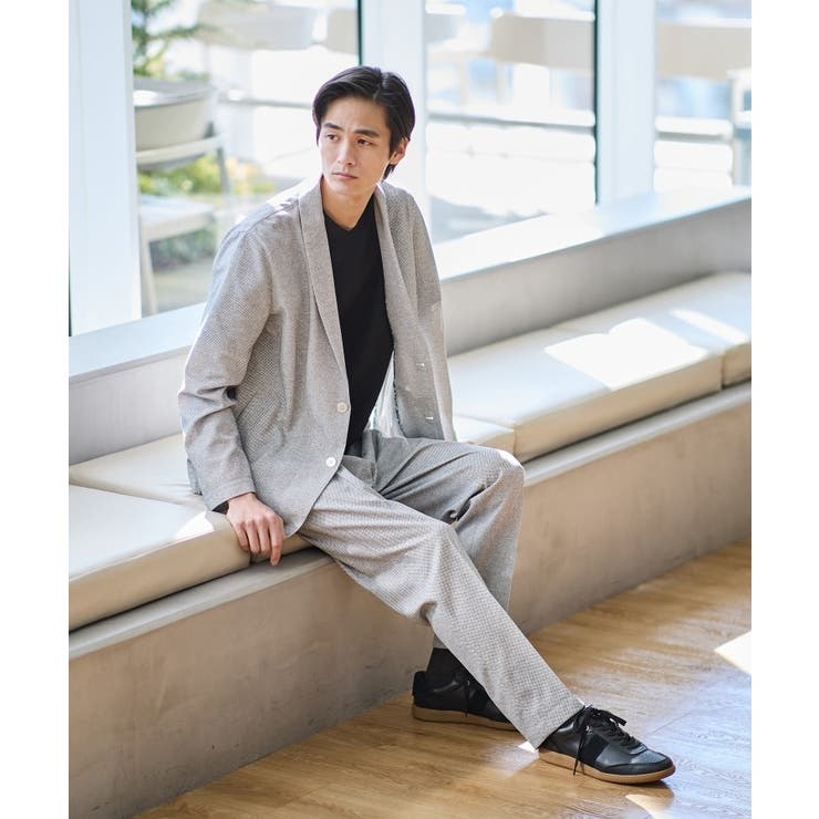 【抗菌防臭】尾州リネン ドビーメッシュ イージーパンツ | TAKEO KIKUCHI | 詳細画像28 