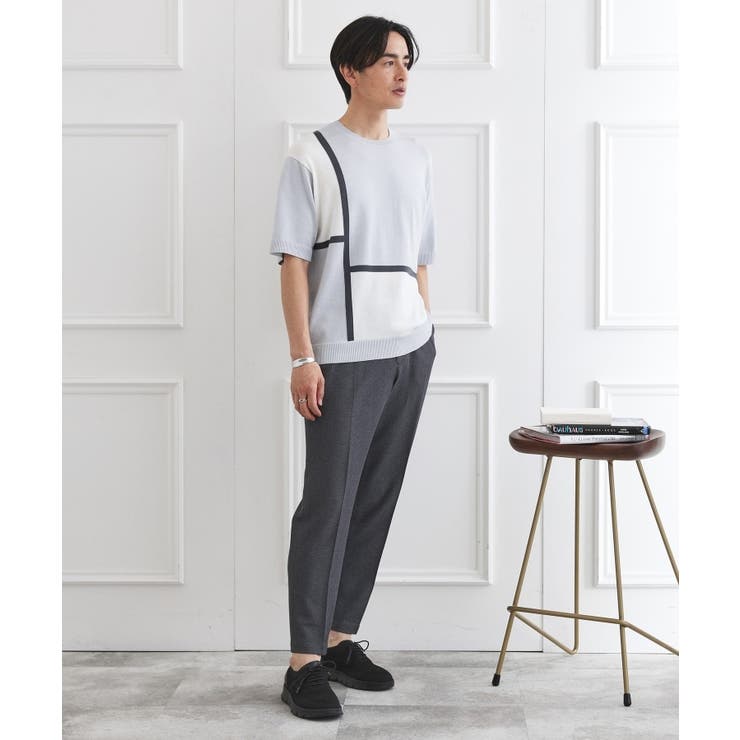 【抗菌防臭】尾州リネン ドビーメッシュ イージーパンツ | TAKEO KIKUCHI | 詳細画像26 