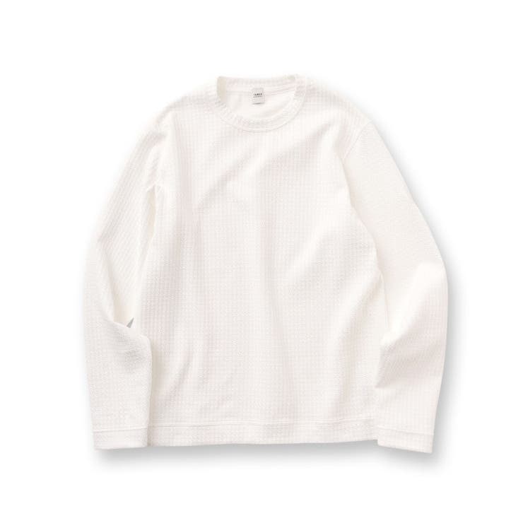 【Made in JAPAN】千鳥柄 ストレッチ プルオーバー | TAKEO KIKUCHI | 詳細画像1 