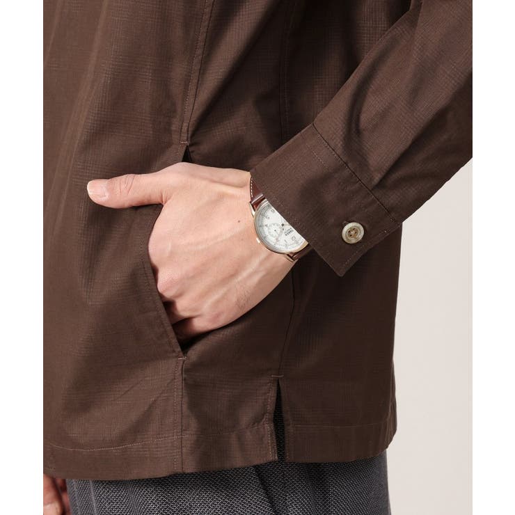 【羽織】ダブルフェイス シャツ 羽織り | TAKEO KIKUCHI | 詳細画像7 