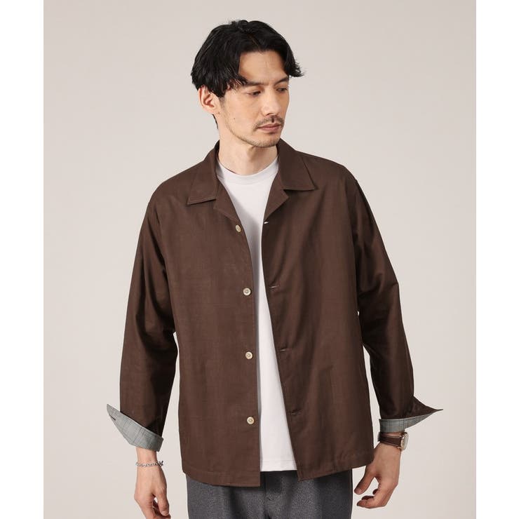 【羽織】ダブルフェイス シャツ 羽織り | TAKEO KIKUCHI | 詳細画像11 