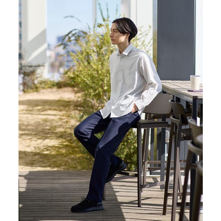 【Made in JAPAN】麻調ショートカラーシャツ | TAKEO KIKUCHI | 詳細画像22 