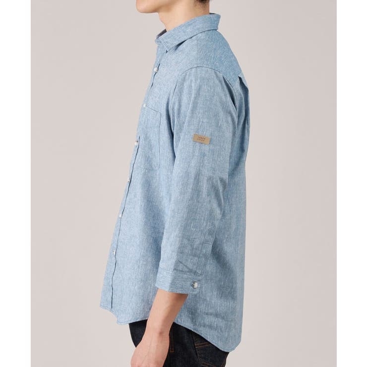 ハイブリッド リネン 7分袖 シャツ | TAKEO KIKUCHI | 詳細画像4 