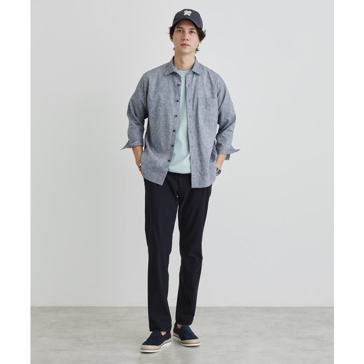 ハイブリッド リネン 7分袖 シャツ | TAKEO KIKUCHI | 詳細画像31 