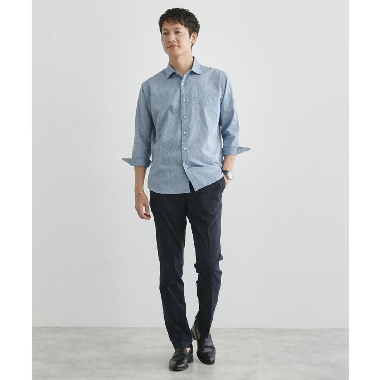 ハイブリッド リネン 7分袖 シャツ | TAKEO KIKUCHI | 詳細画像38 