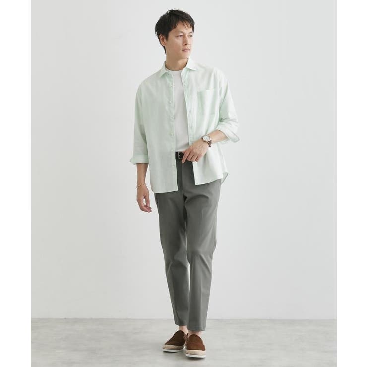 ハイブリッド リネン 7分袖 シャツ | TAKEO KIKUCHI | 詳細画像21 