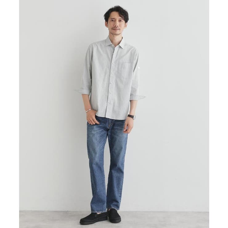 ハイブリッド リネン 7分袖 シャツ | TAKEO KIKUCHI | 詳細画像16 