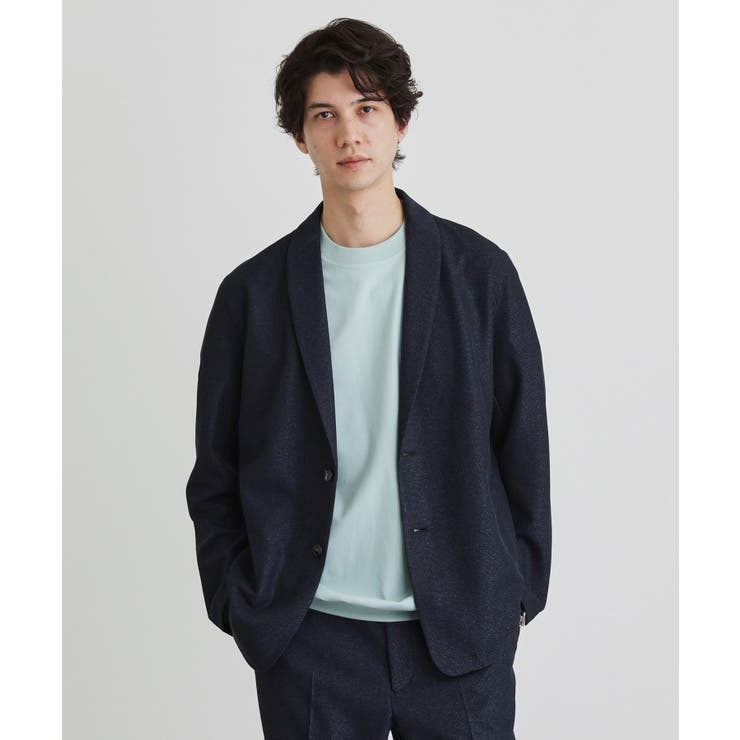 【尾州織】後染め ドビーメッシュ ショール羽織り | TAKEO KIKUCHI | 詳細画像16 