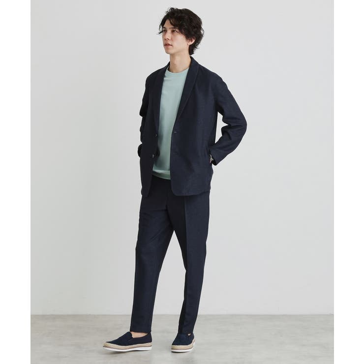 【尾州織】後染め ドビーメッシュ ショール羽織り | TAKEO KIKUCHI | 詳細画像17 